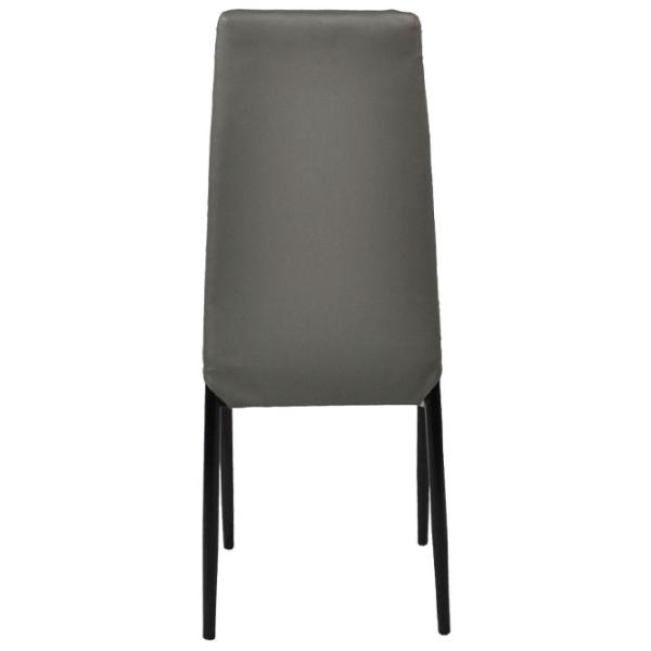 Scaun de bucătărie DecoPrim D-117 Piele artificială/ Gray photo 4 Scaun de bucătărie DecoPrim D-117 Piele artificială/ Gray photo 4