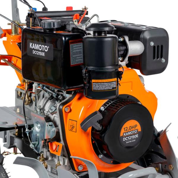 Мотокультиватор Kamoto DC12150E 4х тактный/ Дизель photo 4 Мотокультиватор Kamoto DC12150E 4х тактный/ Дизель photo 4