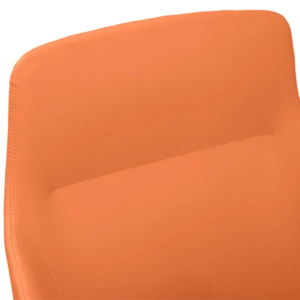 Fotoliu de birou DecoPrim U322 Piele artificială/ Orange photo 5 Fotoliu de birou DecoPrim U322 Piele artificială/ Orange photo 5
