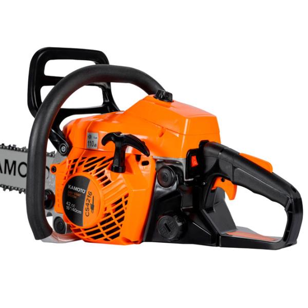 Fierăstrău cu lanţ Kamoto CS 4216 pe benzină/ Orange photo 5