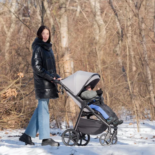 Cărucior pentru copil Carrello Bravo Plus 2023 596-003/ Blue photo 8