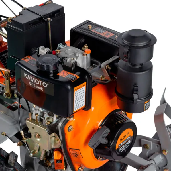 Мотокультиватор Kamoto DC5100E 4х тактный/ Дизель photo 5