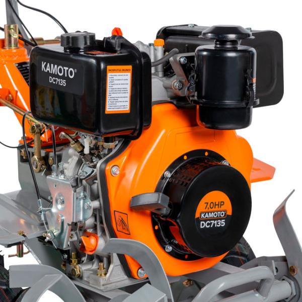 Мотокультиватор Kamoto DC7135 4х тактный/ Дизель photo 6