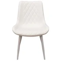 Scaun de bucătărie DecoPrim Hans Stofă/ White Black photo 2