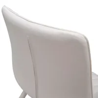 Scaun de bucătărie DecoPrim Hans Stofă/ White Black photo 7