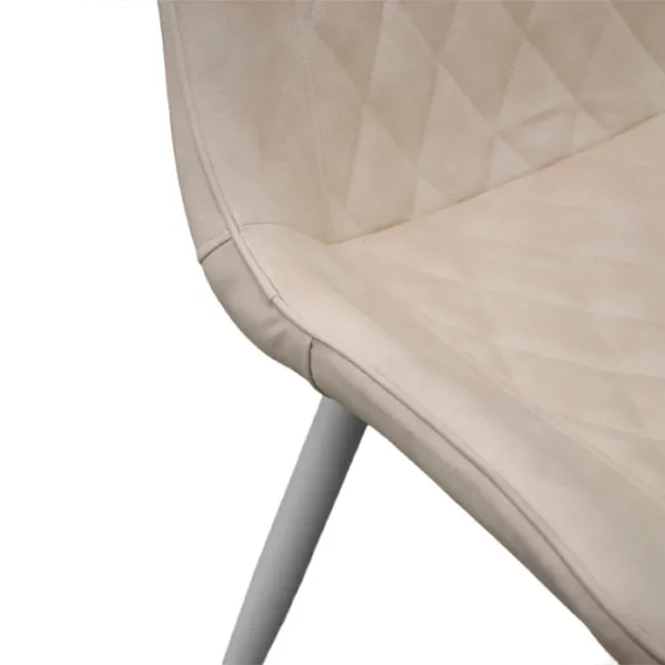 Scaun de bucătărie DecoPrim Hans Stofă/ Beige Black photo 7 Scaun de bucătărie DecoPrim Hans Stofă/ Beige Black photo 7