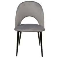 Scaun de bucătărie DecoPrim Aero Stofă/ Gray photo 4