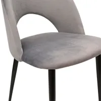 Scaun de bucătărie DecoPrim Aero Stofă/ Gray photo 5