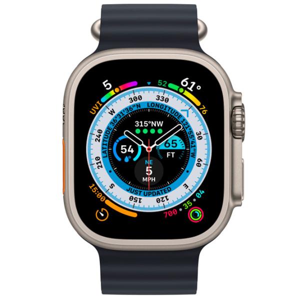 Curelușă extensie Apple Watch Ocean Band Silicon/ 49 mm/ Midnight photo 2 Curelușă extensie Apple Watch Ocean Band Silicon/ 49 mm/ Midnight photo 2