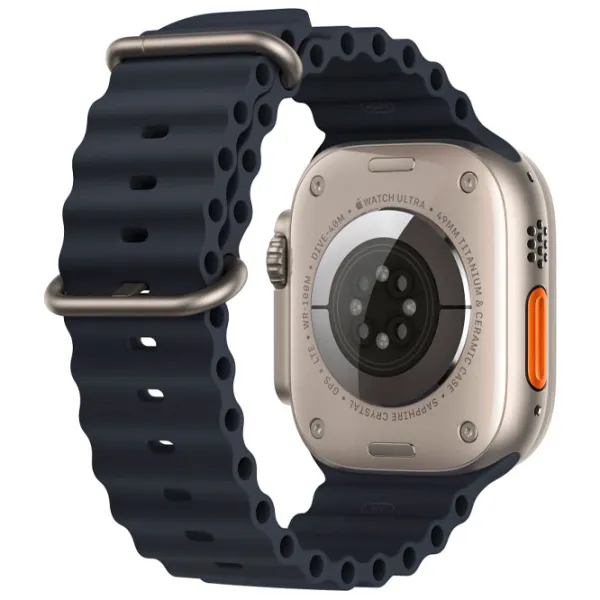 Curelușă extensie Apple Watch Ocean Band Silicon/ 49 mm/ Midnight photo 3 Curelușă extensie Apple Watch Ocean Band Silicon/ 49 mm/ Midnight photo 3