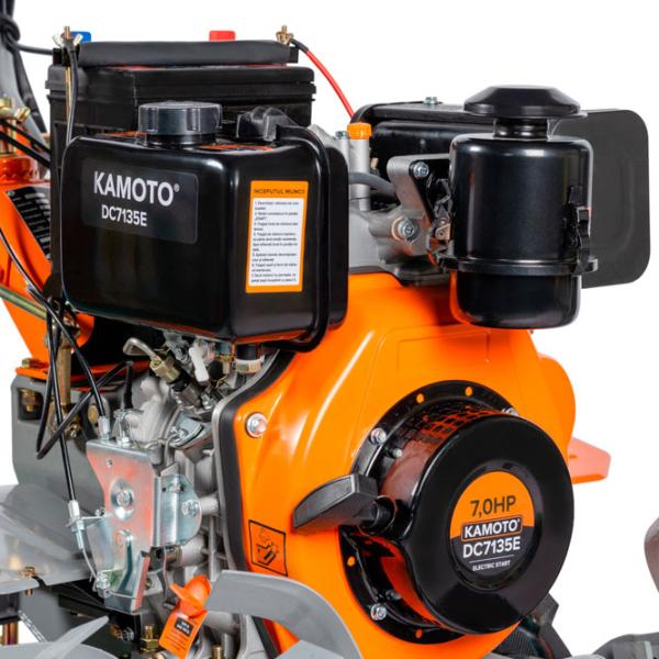 Мотокультиватор Kamoto DC7135E 4х тактный/ Дизель photo 4
