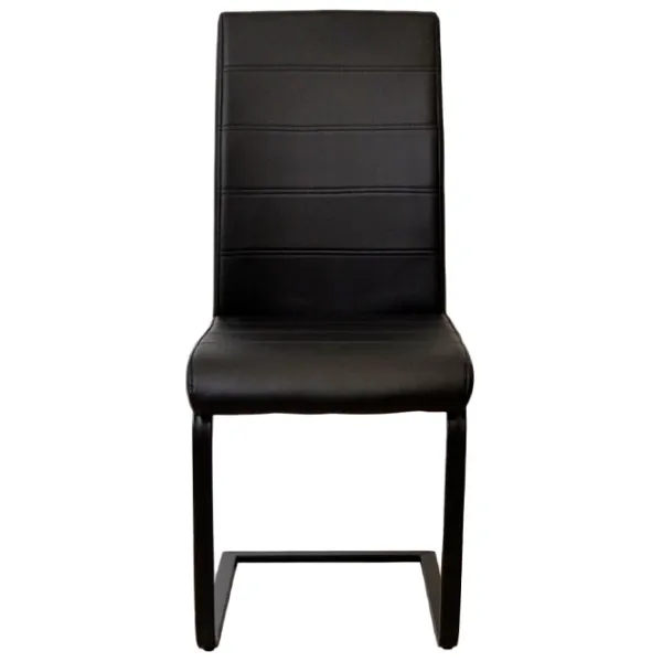 Scaun de birou DecoPrim DC-15 Piele artificială/ Black photo 2 Scaun de birou DecoPrim DC-15 Piele artificială/ Black photo 2