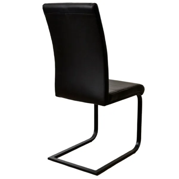 Scaun de birou DecoPrim DC-15 Piele artificială/ Black photo 4 Scaun de birou DecoPrim DC-15 Piele artificială/ Black photo 4