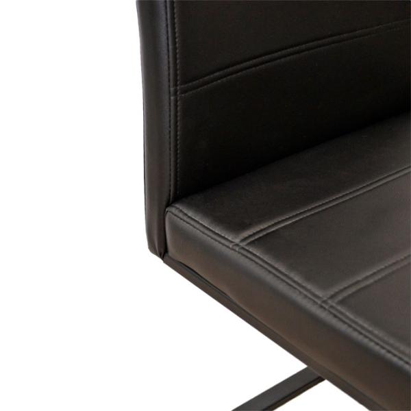 Scaun de birou DecoPrim DC-15 Piele artificială/ Black photo 5 Scaun de birou DecoPrim DC-15 Piele artificială/ Black photo 5