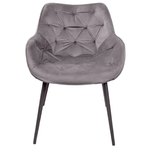Scaun de bucătărie DecoPrim Lotus Gray Gray photo 2