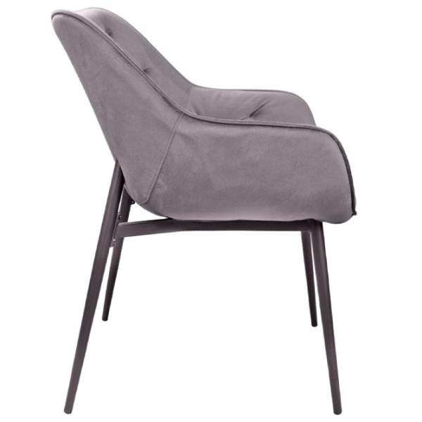 Scaun de bucătărie DecoPrim Lotus Gray Gray photo 3
