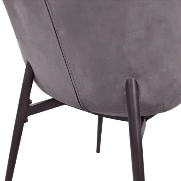 Scaun de bucătărie DecoPrim Lotus Gray Gray photo 6