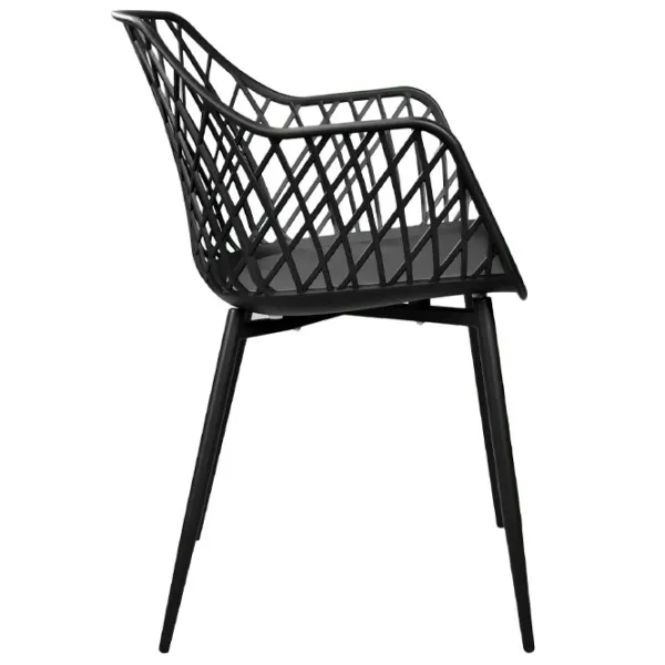 Scaun de bucătărie DecoPrim SL-7019 Piele artificială/ Black photo 3 Scaun de bucătărie DecoPrim SL-7019 Piele artificială/ Black photo 3