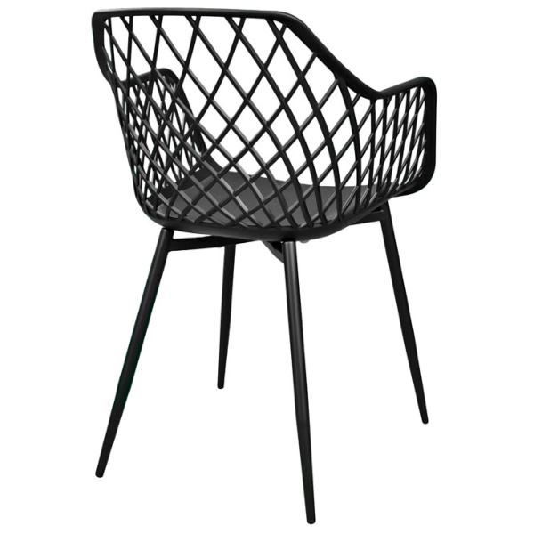 Scaun de bucătărie DecoPrim SL-7019 Piele artificială/ Black photo 4 Scaun de bucătărie DecoPrim SL-7019 Piele artificială/ Black photo 4