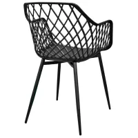 Scaun de bucătărie DecoPrim SL-7019 Piele artificială/ Black photo 4