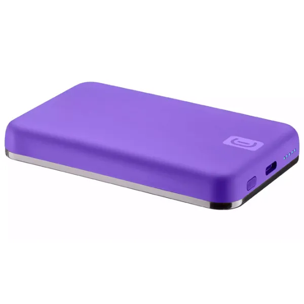 Power Bank Cellularline PBMAGSFCOL5000WIRV 5000 mAh/ Violet photo 11 Power Bank Cellularline PBMAGSFCOL5000WIRV 5000 mAh/ Violet photo 11
