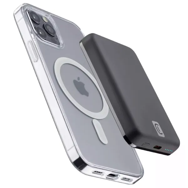 Power Bank Cellularline PBMAGSFCOL5000WIRK 5000 mAh/ Black photo 4