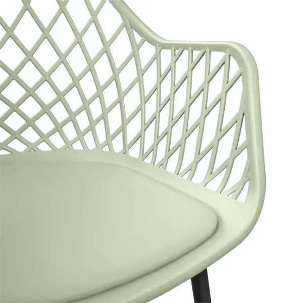 Scaun de bucătărie DecoPrim SL-7019 Piele artificială/ Green photo 6 Scaun de bucătărie DecoPrim SL-7019 Piele artificială/ Green photo 6