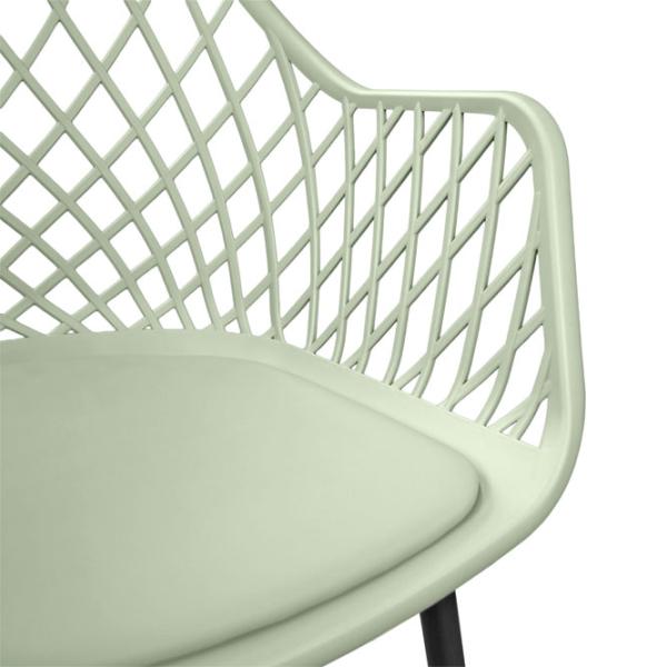 Scaun de bucătărie DecoPrim SL-7019 Piele artificială/ Green photo 6 Scaun de bucătărie DecoPrim SL-7019 Piele artificială/ Green photo 6
