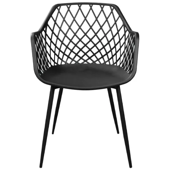 Scaun de bucătărie DecoPrim SL-7019 Plastic/ Black Black photo 2 Scaun de bucătărie DecoPrim SL-7019 Plastic/ Black Black photo 2