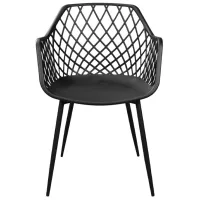 Scaun de bucătărie DecoPrim SL-7019 Plastic/ Black Black photo 2