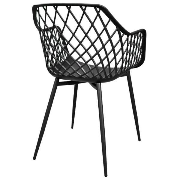 Scaun de bucătărie DecoPrim SL-7019 Plastic/ Black Black photo 4 Scaun de bucătărie DecoPrim SL-7019 Plastic/ Black Black photo 4