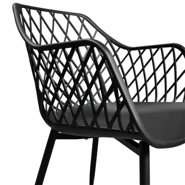 Scaun de bucătărie DecoPrim SL-7019 Plastic/ Black Black photo 5 Scaun de bucătărie DecoPrim SL-7019 Plastic/ Black Black photo 5