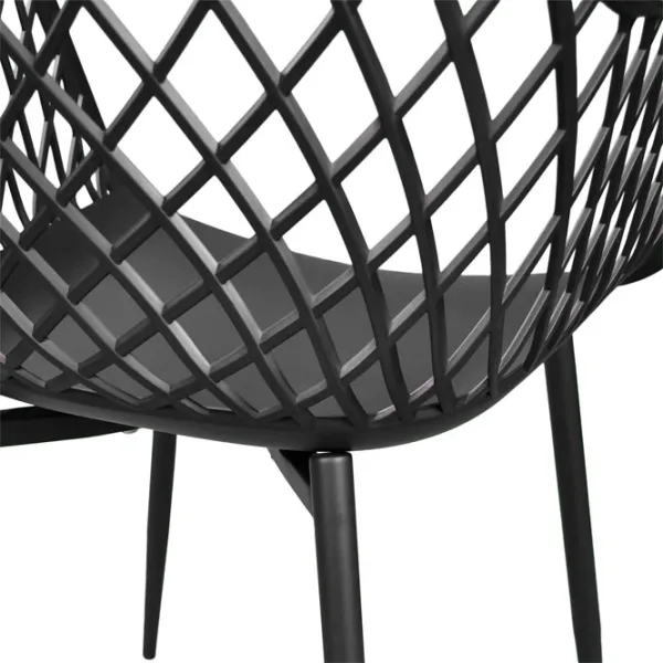 Scaun de bucătărie DecoPrim SL-7019 Plastic/ Black Black photo 7 Scaun de bucătărie DecoPrim SL-7019 Plastic/ Black Black photo 7