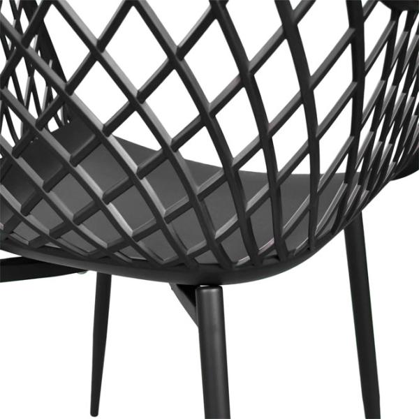 Scaun de bucătărie DecoPrim SL-7019 Plastic/ Black Black photo 7 Scaun de bucătărie DecoPrim SL-7019 Plastic/ Black Black photo 7