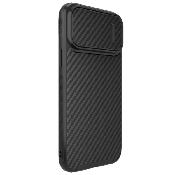 Husă pentru smartphone Apple iPhone 14 Pro Max Nillkin/ Back/ PC/ Carbon Black photo 2