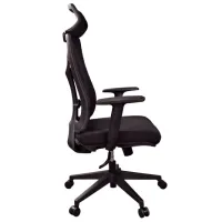 Fotoliu de birou DecoPrim KB-615 Plasă acrilică/ Black photo 3