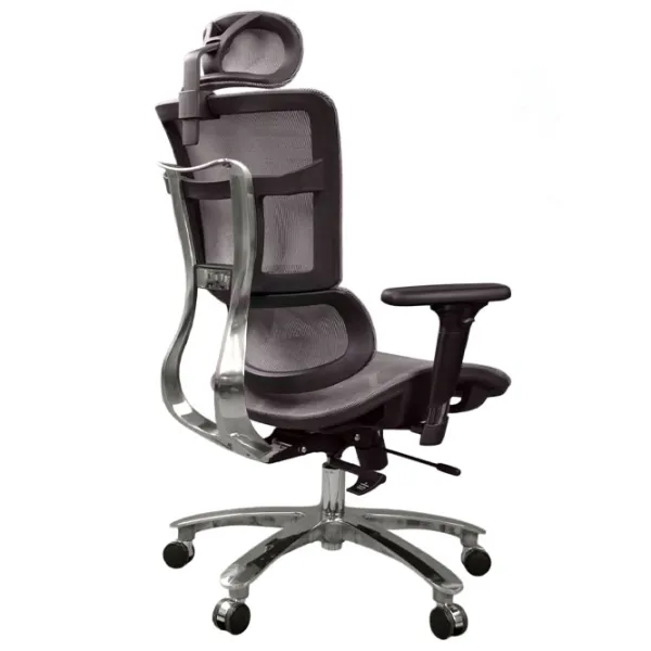 Офисное кресло DecoPrim KB-023 Акриловая сетка/ Серый photo 4