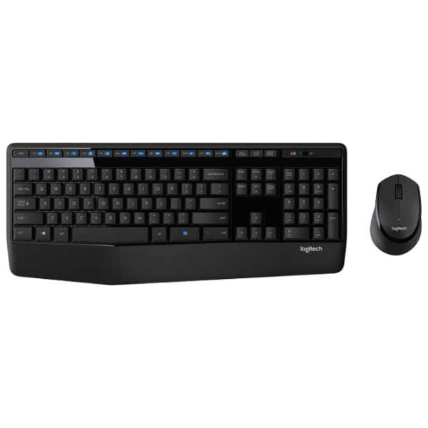 Клавиатура и Мышь Logitech MK345 US Беспроводные/ Черный photo 2