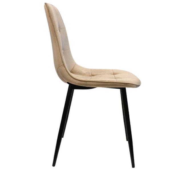 Scaun de bucătărie DecoPrim M-01-3 HLR-8 Velvet/ Cappucino photo 3