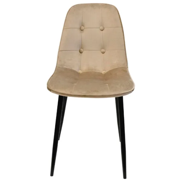 Scaun de bucătărie DecoPrim M-01-3 HLR-8 Velvet/ Cappucino photo 4