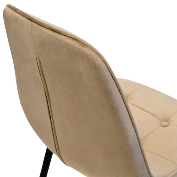 Scaun de bucătărie DecoPrim M-01-3 HLR-8 Velvet/ Cappucino photo 6