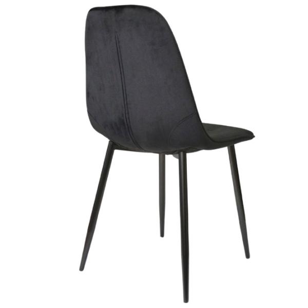 Кухонный стул DecoPrim M-01-3 HLR-66 Бархат/ Черный photo 2 Кухонный стул DecoPrim M-01-3 HLR-66 Бархат/ Черный photo 2