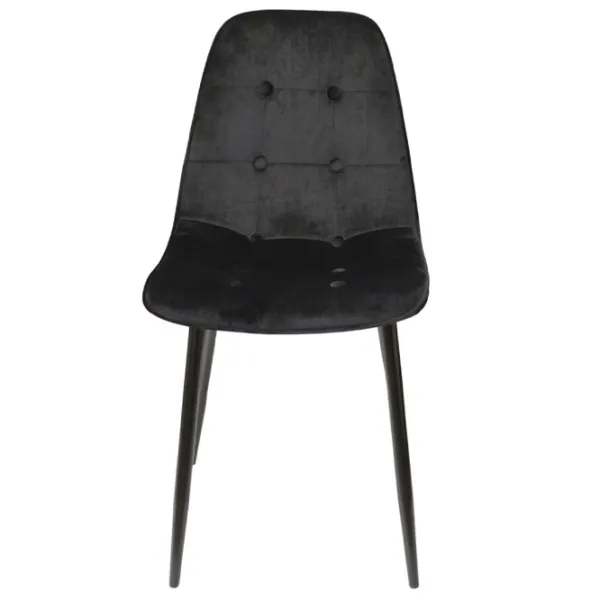 Кухонный стул DecoPrim M-01-3 HLR-66 Бархат/ Черный photo 4 Кухонный стул DecoPrim M-01-3 HLR-66 Бархат/ Черный photo 4