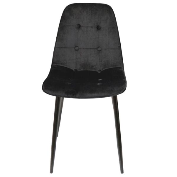 Кухонный стул DecoPrim M-01-3 HLR-66 Бархат/ Черный photo 4 Кухонный стул DecoPrim M-01-3 HLR-66 Бархат/ Черный photo 4
