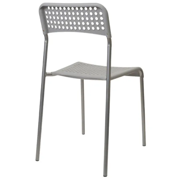 Scaun de bucătărie DecoPrim E-055 Plastic/ Gray  photo 2 Scaun de bucătărie DecoPrim E-055 Plastic/ Gray  photo 2