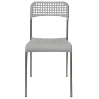 Scaun de bucătărie DecoPrim E-055 Plastic/ Gray photo 4