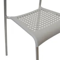 Scaun de bucătărie DecoPrim E-055 Plastic/ Gray photo 5