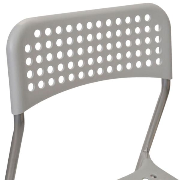 Scaun de bucătărie DecoPrim E-055 Plastic/ Gray  photo 6 Scaun de bucătărie DecoPrim E-055 Plastic/ Gray  photo 6