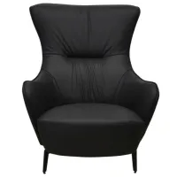 Fotoliu de birou living DecoPrim Aron Black photo 2