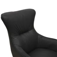Fotoliu de birou living DecoPrim Aron Black photo 5